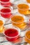 Homemade Sweet Alcoholic Gelatin Shots