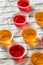 Homemade Sweet Alcoholic Gelatin Shots