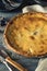 Homemade Sweet Concord Grape Pie