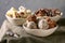 Homemade sweet gifts toffee chocolate truffle candy collection