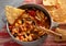 Homemade Taco Chicken Soup with Corn Chips