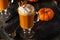 Homemade Thanksgiving Boozy Pumpkin Cocktail