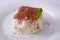 Homemade tiramisu, a traditional Italian dessert. Shallow dof.