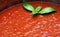 Homemade tomato sauce