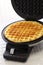 Homemade waffles by waffle maker machine