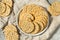 Homemade Whole Wheat Round Crackers