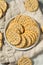Homemade Whole Wheat Round Crackers
