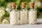 Homeopathy globules in bottles. Homeopathy, naturopathy and alternative medicine