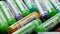 Homeopathy homeopathic medicine globules pills tubes macro closeup