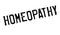 Homeopathy rubber stamp