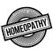 Homeopathy rubber stamp