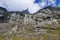 Homer tunnel under Darran Mountain on Milford Sound Highway