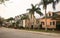 Homes in downtown Mount Dora, Florida, USA.