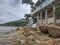 Homes on Rompe Olas beach front Aguadilla Puerto Rico