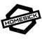 Homesick rubber stamp