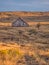 Homestead Barn at Sunset