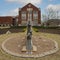 `Homeward Bound` by the late Allan Houser on the University of Oklahoma campus in Norman Oklahoma.