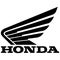 Honda logo icon paper texture stamp