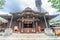 Honden of Yohashira Shrine. Matsumoto city, Nagano Prefecture, Japan