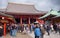 Hondo or Kannon-do, the Main Temple Building of Sensoji Kannon temple in Asakusa. Tokyo. Japan