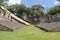 Honduras: ceremonial ball game court in Copan, the famous Mayan archaeological site