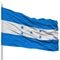 Honduras Flag on Flagpole