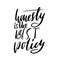 Honesty is the best policy. Hand drawn lettering proverb. Vector typography design. Handwritten inscription.