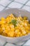 Honey basil garlic butter corn