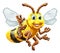 Honey Bee 8 Bit Pixel Game Art Cartoon Character