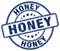 honey blue stamp