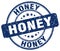 honey blue stamp