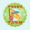 Honey Fresh Eco Farm Logo