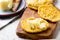 Honey pumpkin biscuits with honey butter