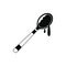 Honey spoon black simple icon