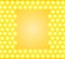 Honey vector frame with yellow honeycombs