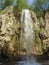 Honey waterfalls in Karachay-Cherkessia Russia.