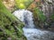 Honey waterfalls in Karachay-Cherkessia Russia.