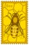 Honeybee stamp