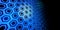 Honeycomb Blue Background Technology
