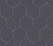 Honeycomb Hexagonal Grid Line Art Seamless Pattern Vector Abstract Background