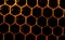 Honeycomb with honey and pollen. Sweet and natural honey inside the honeycomb. Background of honeycombs