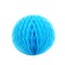 Honeycomb pom-pom ball decoration isolated