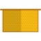 Honeycomb vector, bee hive honey frame icon