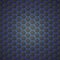 Honeycombs abstract 3d hexagonal seamless backdrop with blue electricity light. Metallic hexagons on blue background