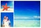 Honeymoon Couple Romantic Summer Beach Concept