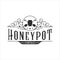 honeypot logo vintage vector illustration template icon graphic design