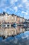 Honfleur, beautiful city in France, the harbor