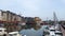 Honfleur harbour in a beautiful day, Normandy