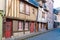 Honfleur, Normandy, typical houses