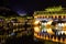 Hong Bridge at night in Fenghuang Ancient town, Hunan province